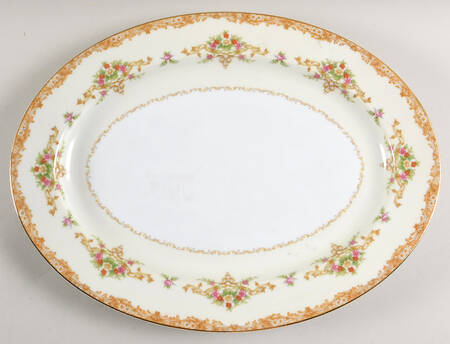 N421 16" Oval Serving Platter