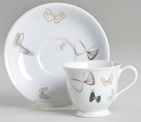 1385 Footed Demitasse Cup & Saucer Set