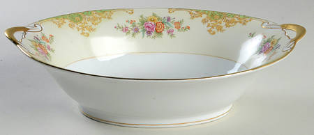 N437 10" Oval Vegetable Bowl