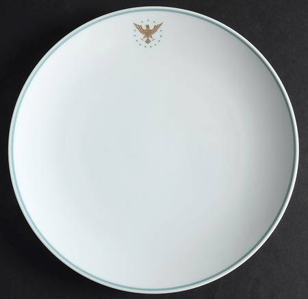President (Green Band) Luncheon Plate