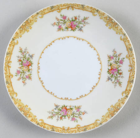 N44 Dessert Plate/Cream Soup Saucer for Footed Bowl