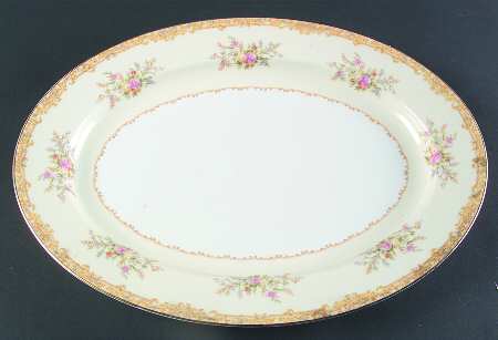 N44 16" Oval Serving Platter