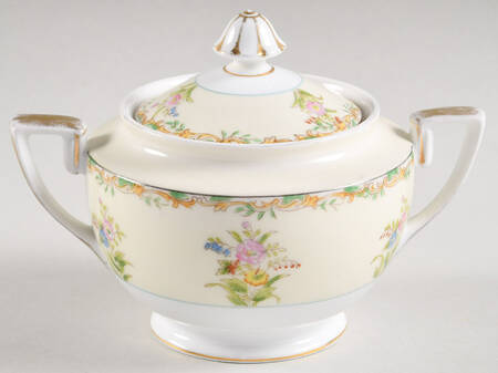 Mystery #138 Sugar Bowl & Lid