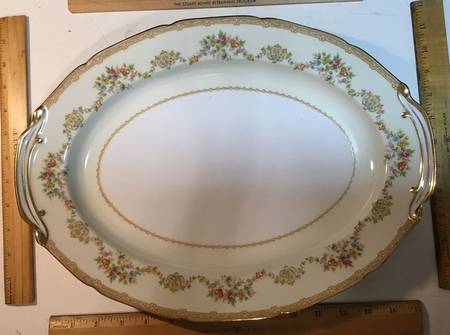 N455 16" Oval Serving Platter