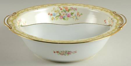 N46 Round Divided Vegetable Bowl
