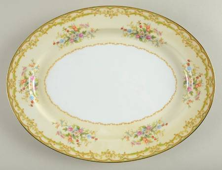 N46 13" Oval Serving Platter