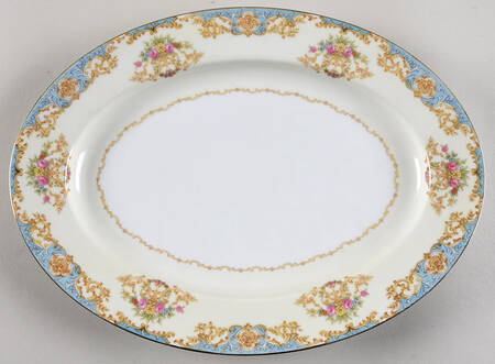 N47 11" Oval Serving Platter