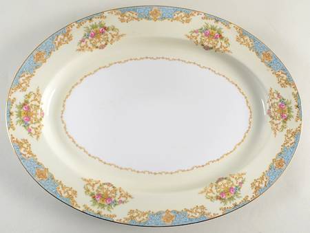 N47 13" Oval Serving Platter