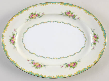 N472 11" Oval Serving Platter
