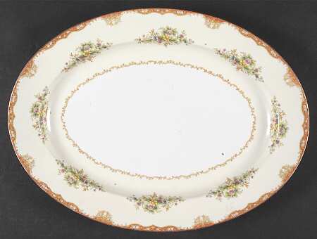 N475 16" Oval Serving Platter