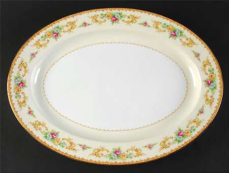 N476 16" Oval Serving Platter