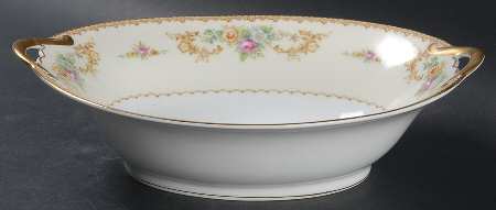 N476 10" Oval Vegetable Bowl