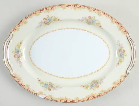 N48 11" Oval Serving Platter