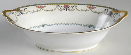 N483 10" Oval Vegetable Bowl