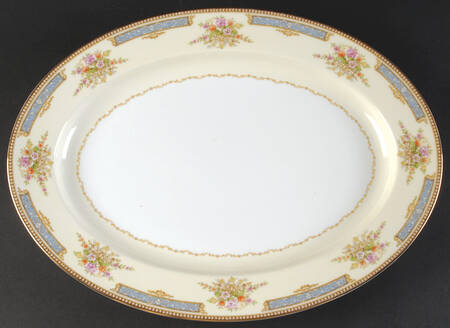 N484 16" Oval Serving Platter