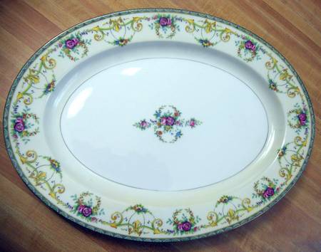 N488 14" Oval Serving Platter