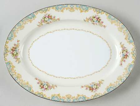 N49 11" Oval Serving Platter