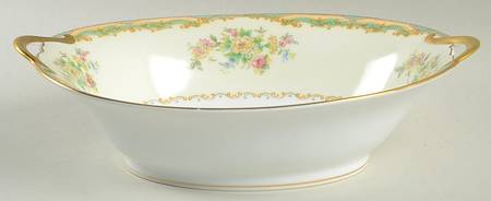 N502 10" Oval Vegetable Bowl