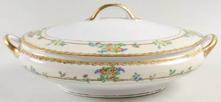 N503 Oval Covered Vegetable