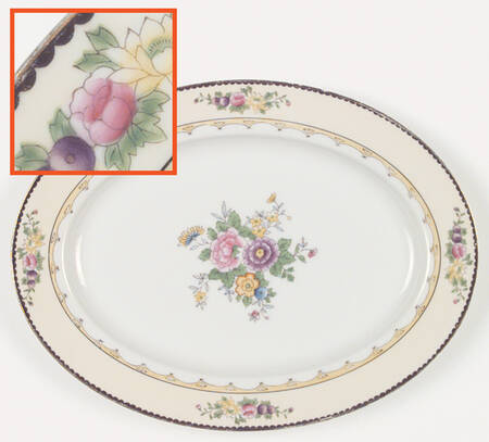 N507 11" Oval Serving Platter