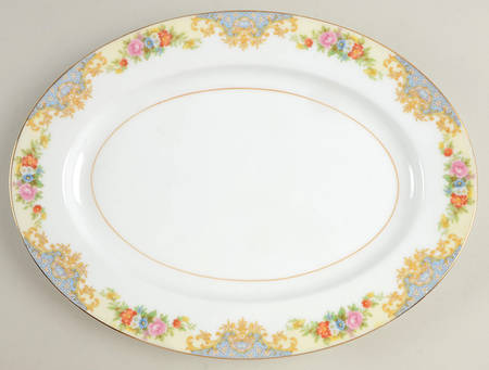 N51 11" Oval Serving Platter