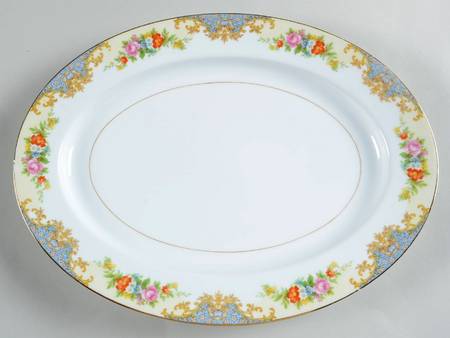 N51 13" Oval Serving Platter