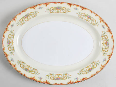 N518 16" Oval Serving Platter