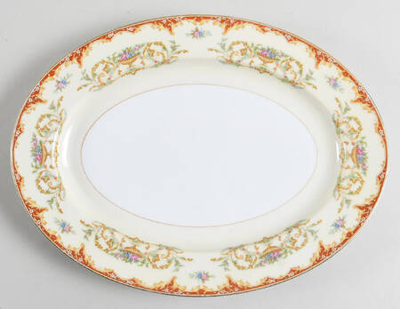 N518 11" Oval Serving Platter