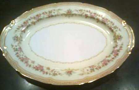 N525 14" Oval Serving Platter