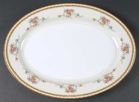 N529 16" Oval Serving Platter