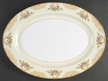 N54 16" Oval Serving Platter