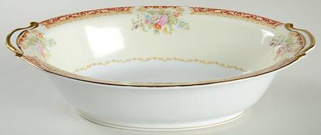 N56 10" Oval Vegetable Bowl