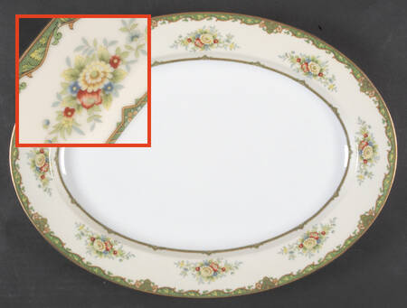N567 16" Oval Serving Platter