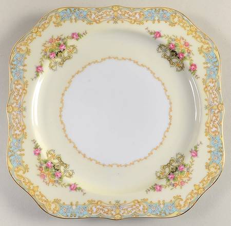 N584 Square Salad Plate