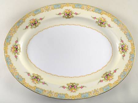N584 16" Oval Serving Platter