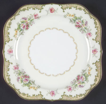 N595 Square Salad Plate