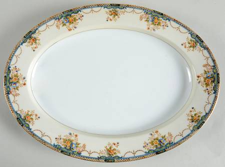 N603 16" Oval Serving Platter