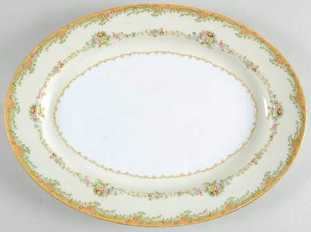 N606 16" Oval Serving Platter