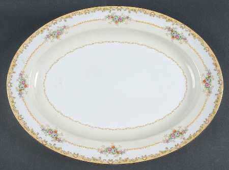 N61 16" Oval Serving Platter