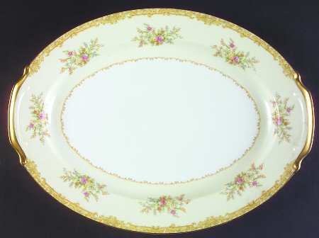 N643 16" Oval Serving Platter