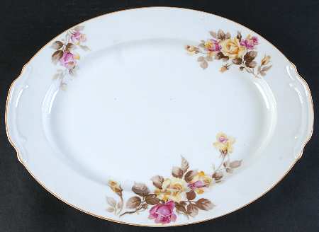N649 13" Oval Serving Platter