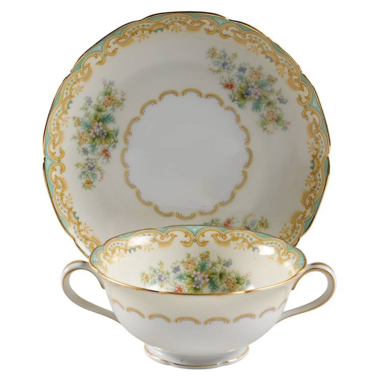 N650 Cream Soup Bowl & Saucer Set