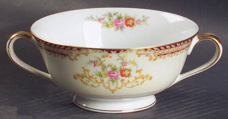 N66 Footed Cream Soup Bowl
