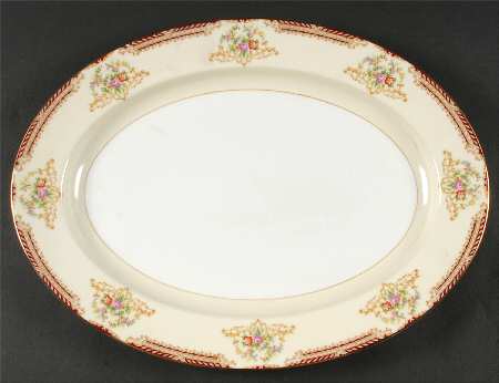 N66 16" Oval Serving Platter