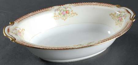N66 10" Oval Vegetable Bowl