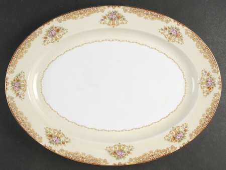 N68 16" Oval Serving Platter