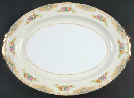 N692 16" Oval Serving Platter