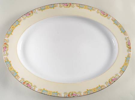 N73 16" Oval Serving Platter