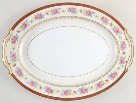 N735 16" Oval Serving Platter