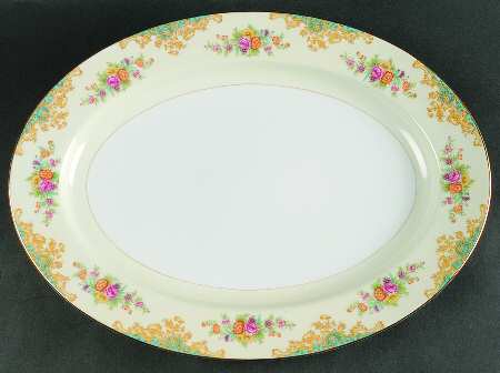 N76 16" Oval Serving Platter